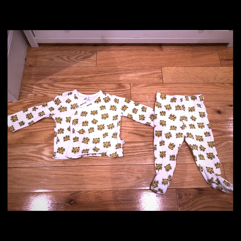 Rosie Pope lions sleeper set.